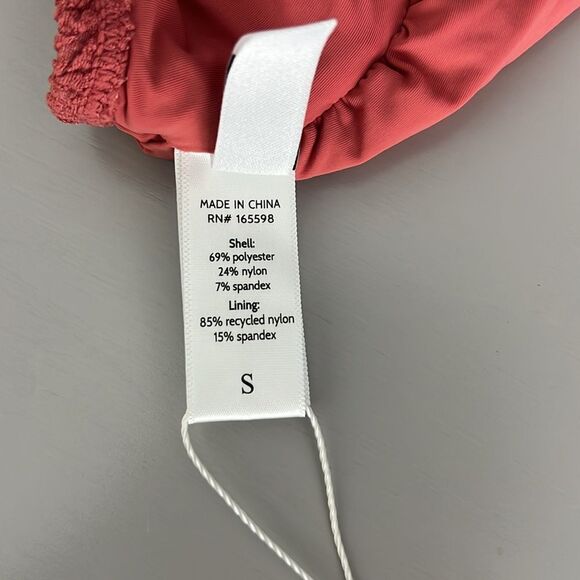 NWT Andie Swim The Barbados Bikini Top in Sedona Macrame Size S - Picture 8 of 11